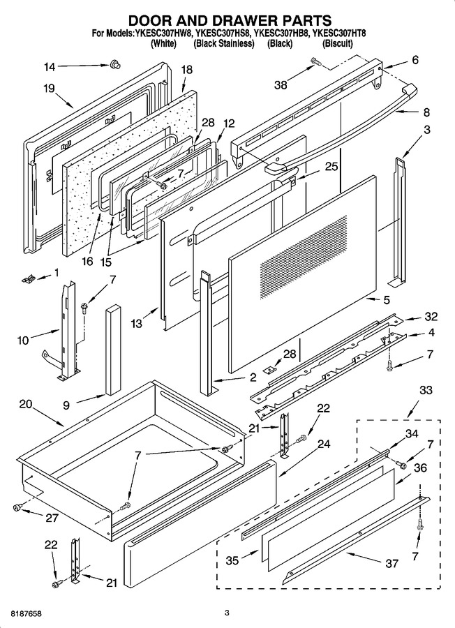 Diagram for YKESC307HT8