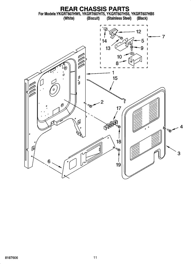 Diagram for YKGRT607HW5