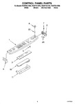 Diagram for 03 - Control Panel Parts