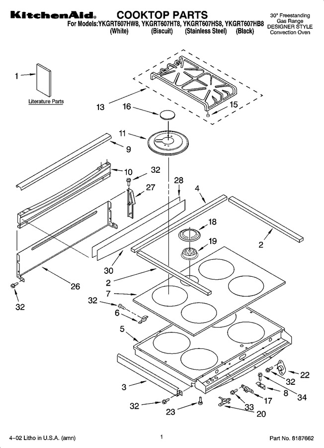 Diagram for YKGRT607HS8