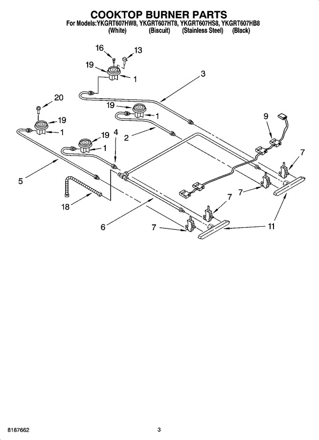 Diagram for YKGRT607HS8