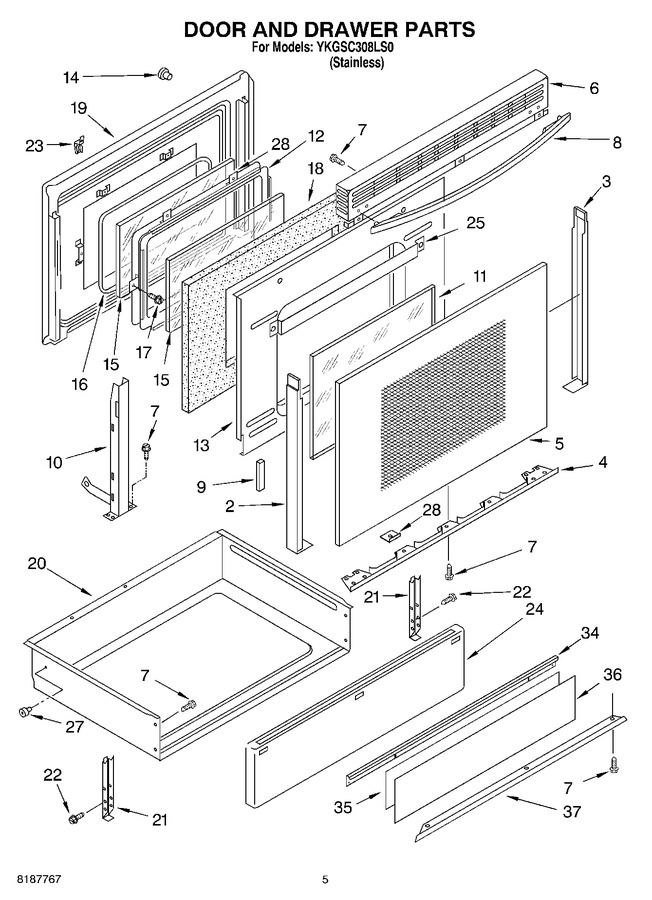 Diagram for YKGSC308LS0