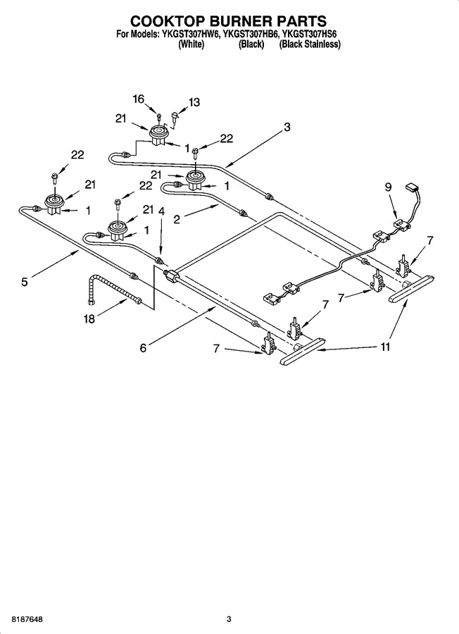 Diagram for YKGST307HS6