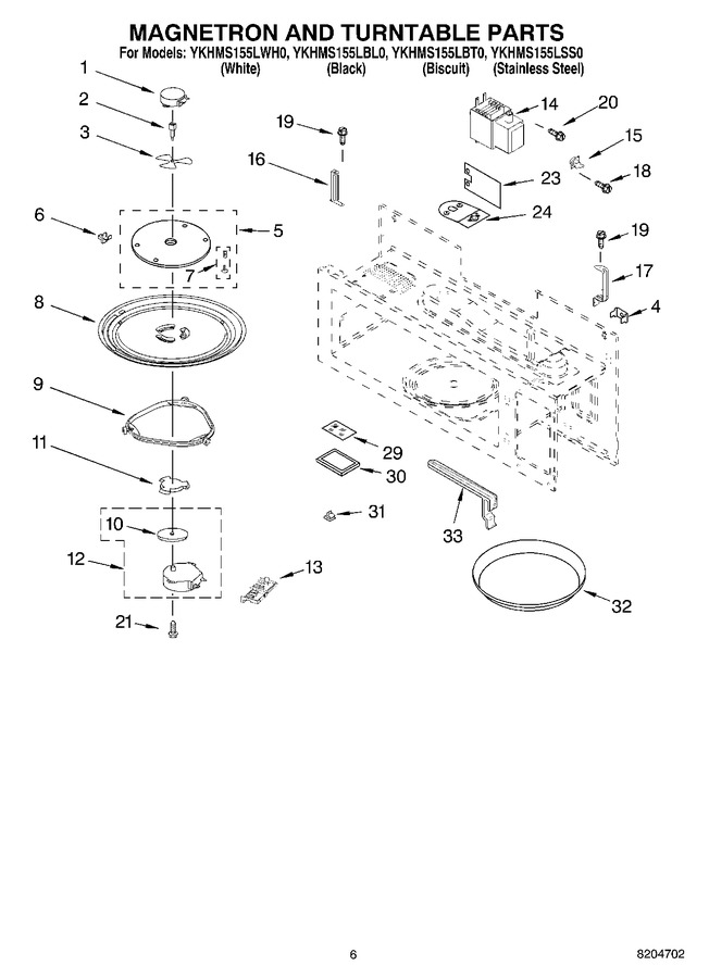 Diagram for YKHMS155LSS0