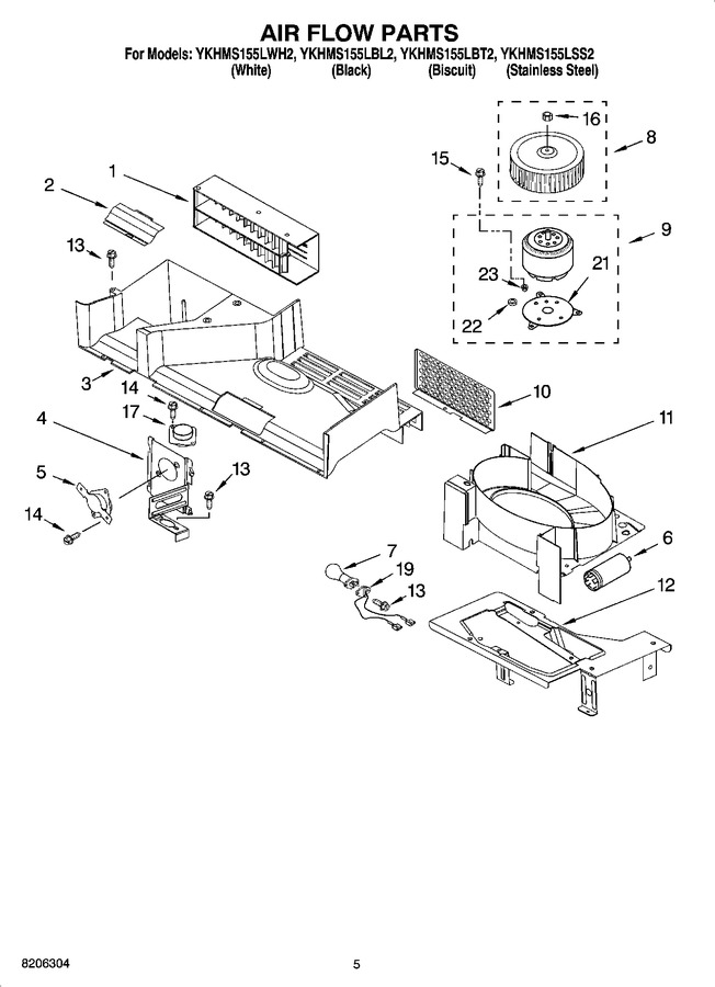 Diagram for YKHMS155LBL2