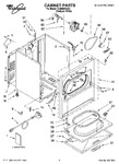 Diagram for 01 - Cabinet Parts