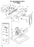 Diagram for 02 - Top And Console Parts