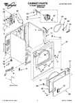 Diagram for 01 - Cabinet Parts