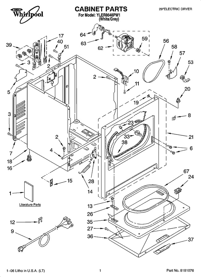 Diagram for YLER8648PW1