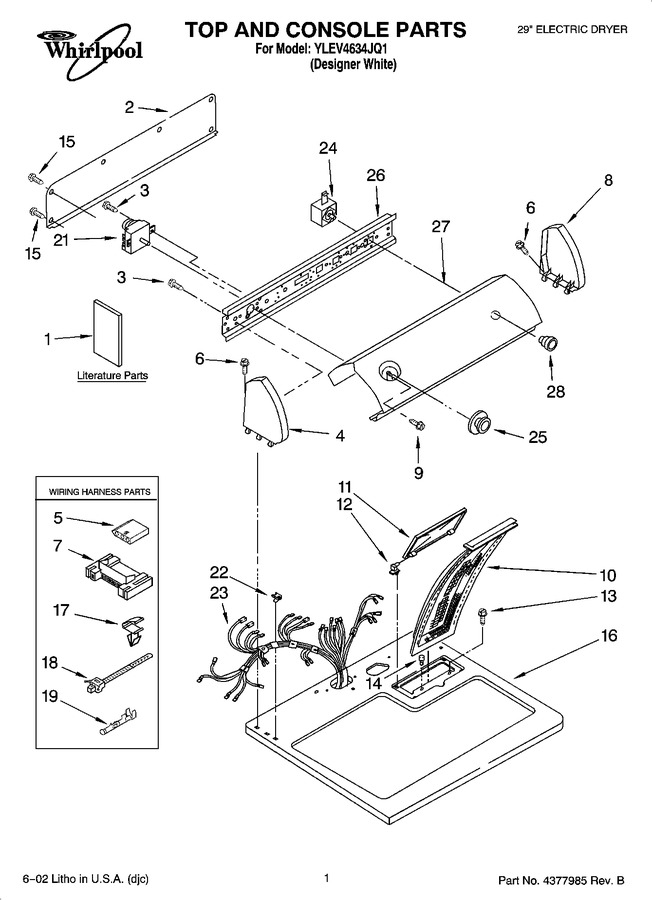 Diagram for YLEV4634JQ1