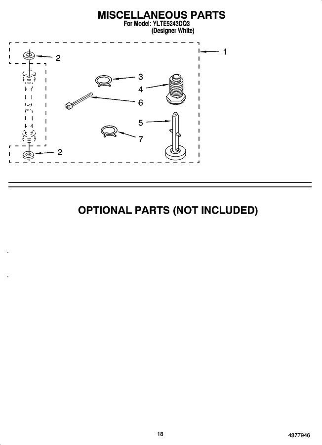 Diagram for YLTE5243DQ3