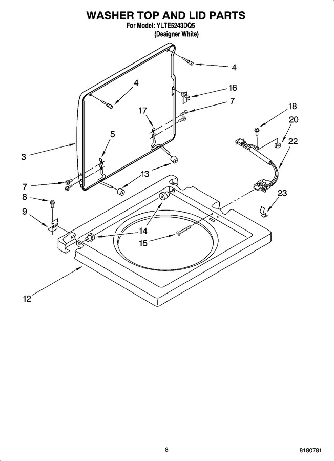 Diagram for YLTE5243DQ5