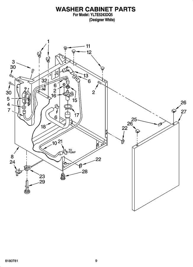 Diagram for YLTE5243DQ5