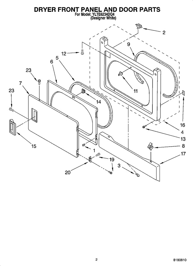 Diagram for YLTE6234DQ4