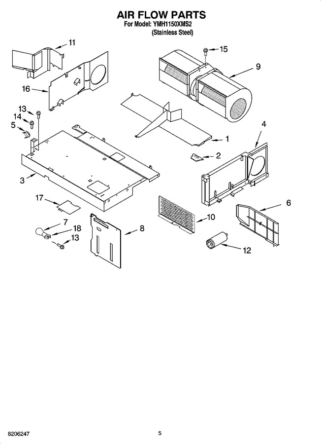 Diagram for YMH1150XMS2