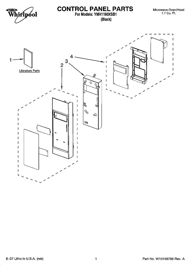 Diagram for YMH1160XSB1