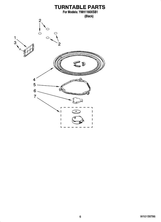 Diagram for YMH1160XSB1