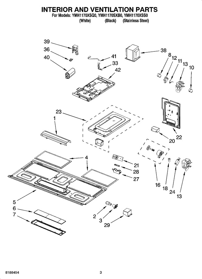 Diagram for YMH1170XSS0