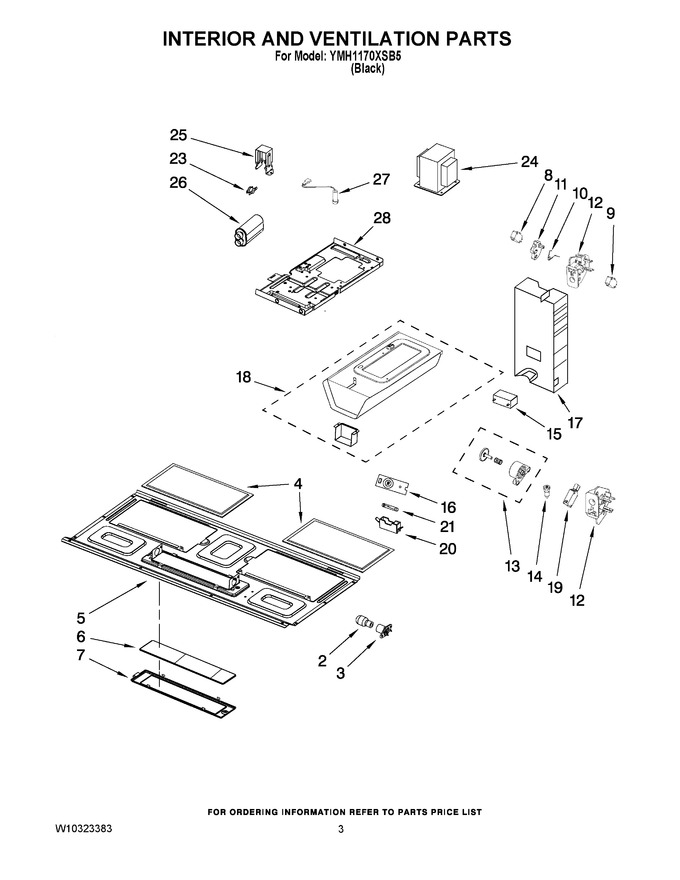 Diagram for YMH1170XSB5