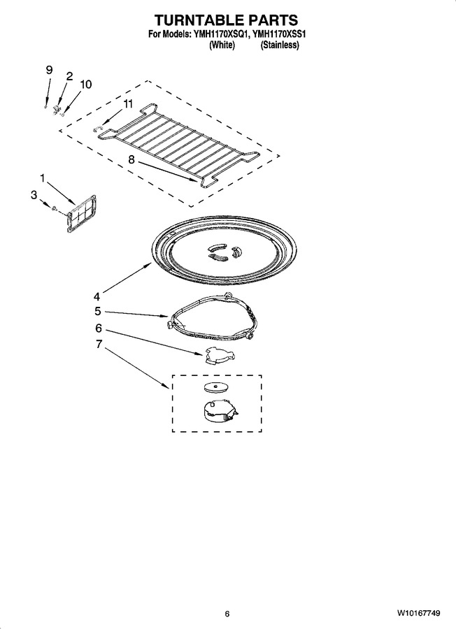 Diagram for YMH1170XSQ1