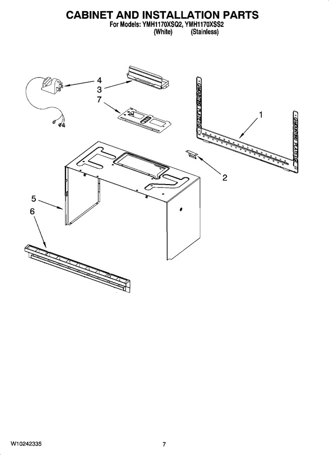 Diagram for YMH1170XSS2