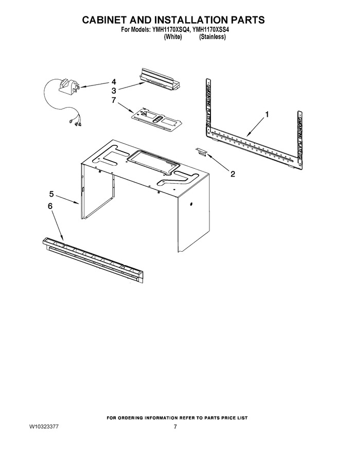 Diagram for YMH1170XSS4