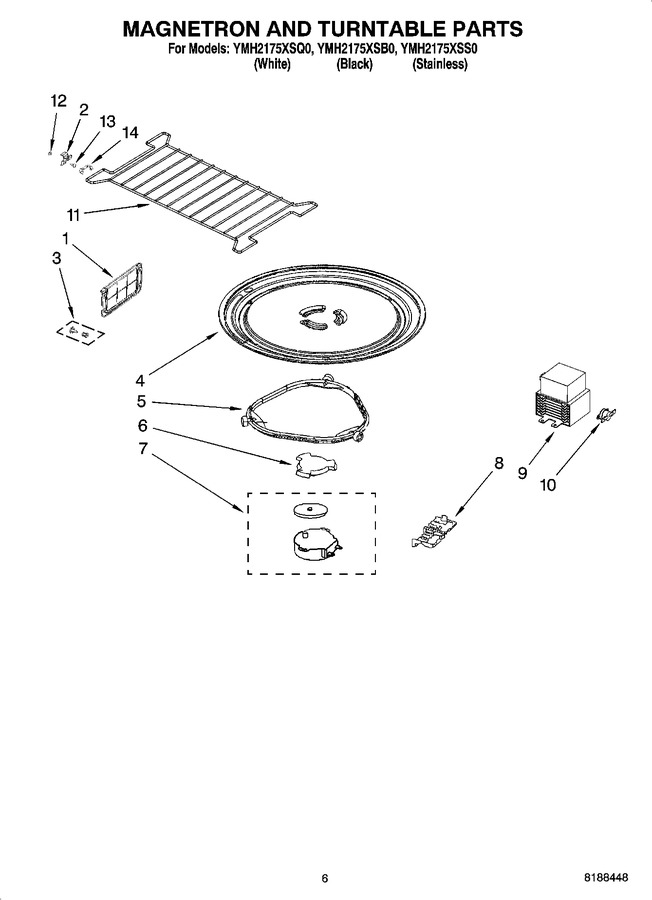 Diagram for YMH2175XSQ0