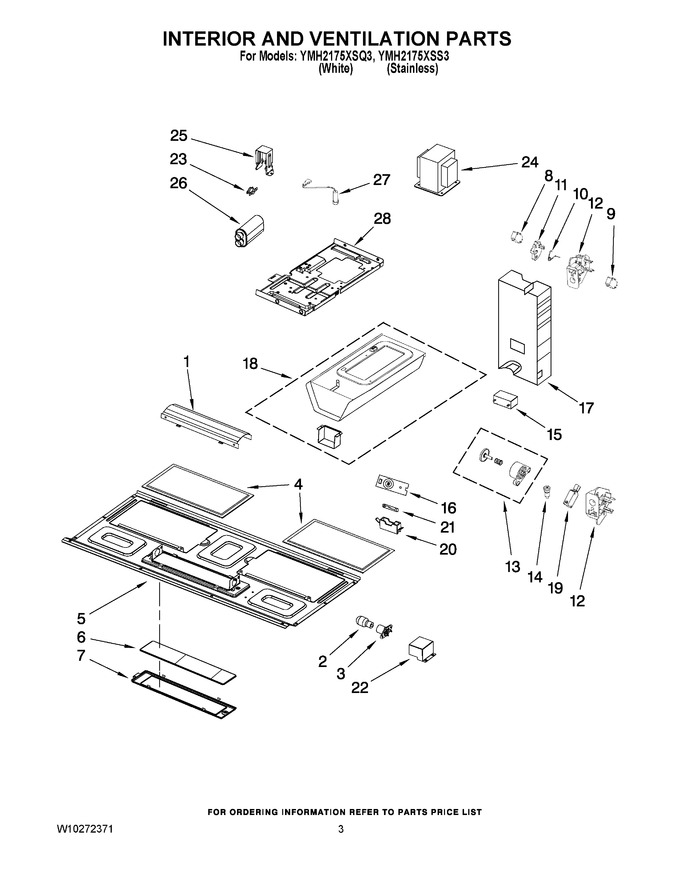 Diagram for YMH2175XSQ3