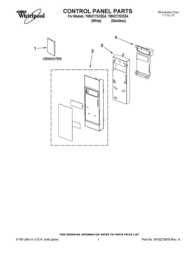 Diagram for YMH2175XSQ4