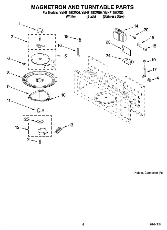 Diagram for YMH7155XMB0