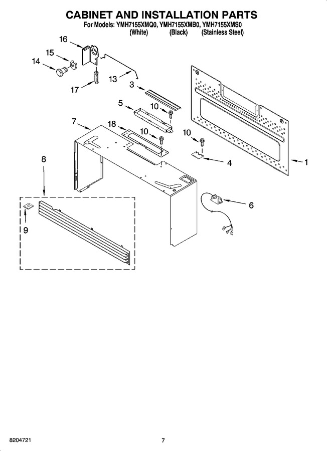 Diagram for YMH7155XMS0