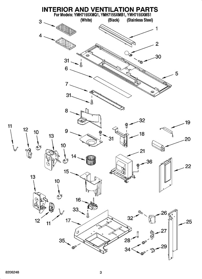 Diagram for YMH7155XMQ1