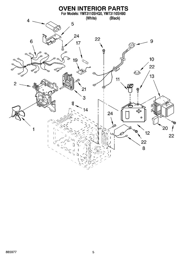 Diagram for YMT3110SHB0