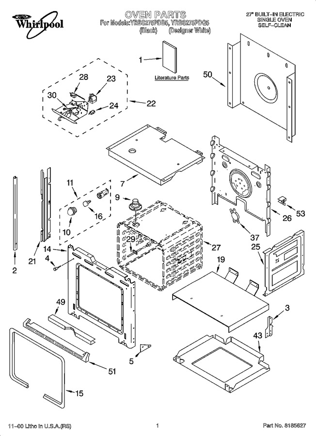 Diagram for YRBS275PDQ5