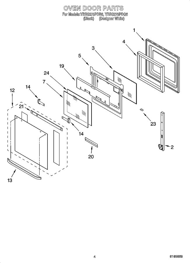 Diagram for YRBS275PDQ6