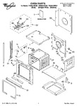 Diagram for 01 - Oven Parts