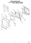 Diagram for 03 - Oven Door Parts