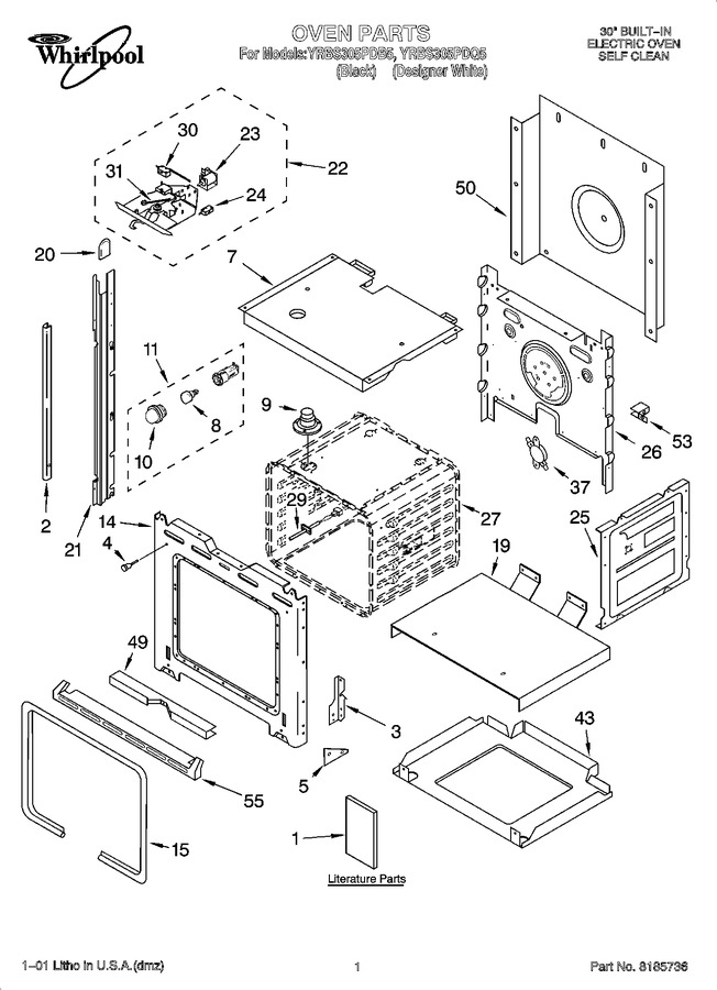 Diagram for YRBS305PDQ5