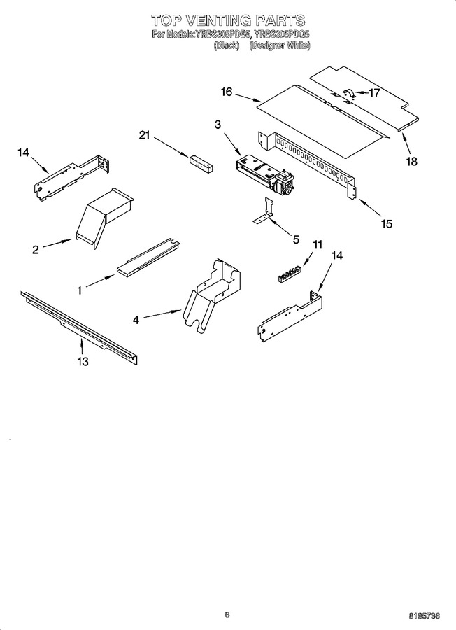 Diagram for YRBS305PDQ5