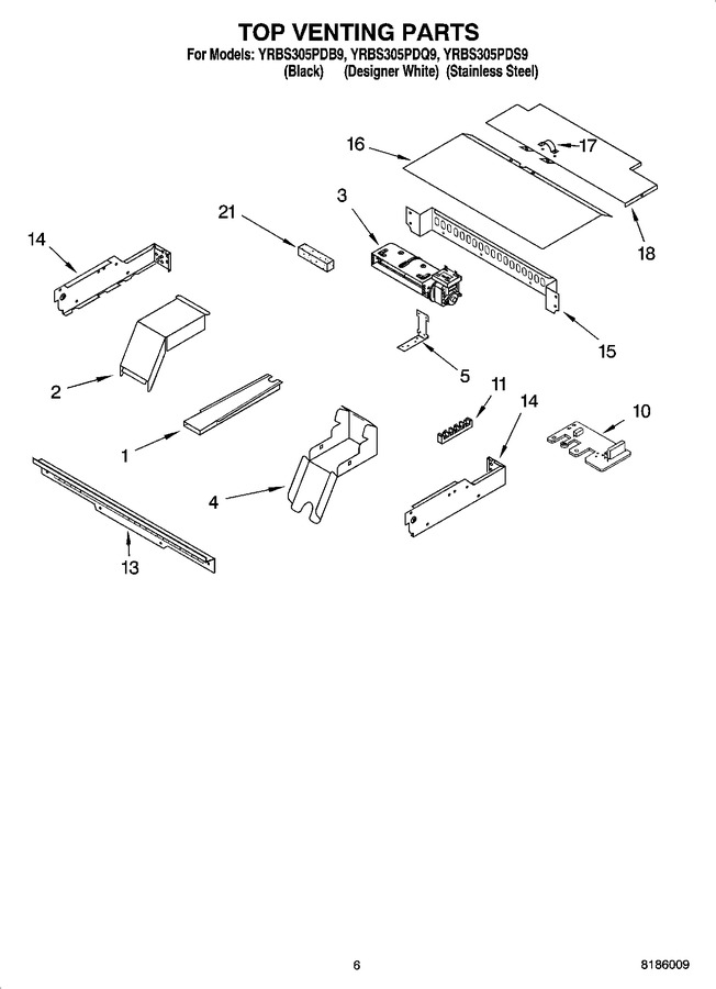 Diagram for YRBS305PDQ9