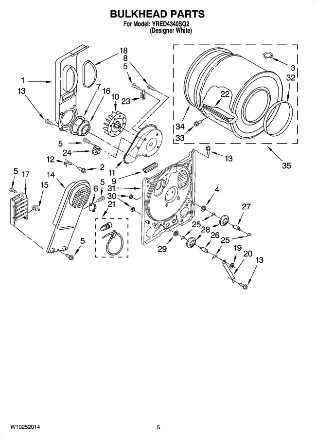 Diagram for YRED4340SQ2