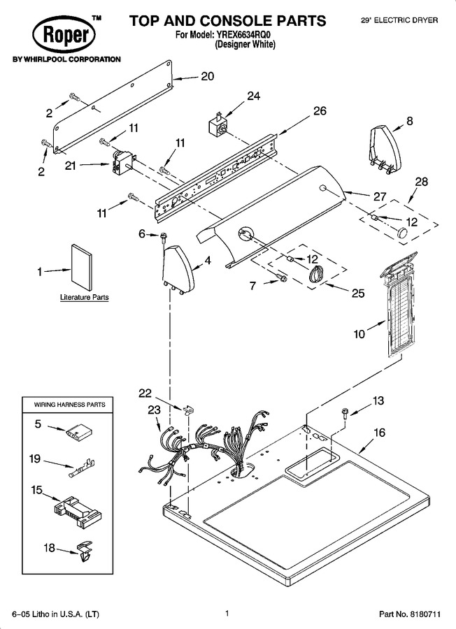 Diagram for YREX6634RQ0