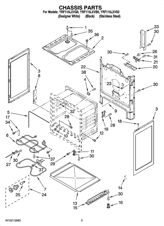 Diagram for YRF115LXVB0