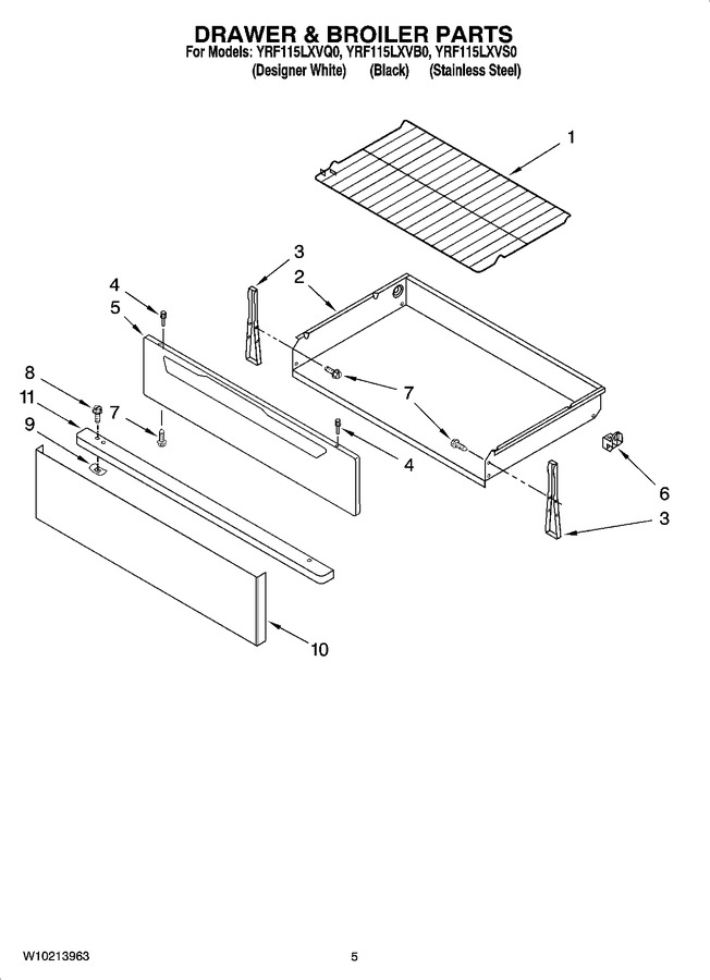 Diagram for YRF115LXVQ0