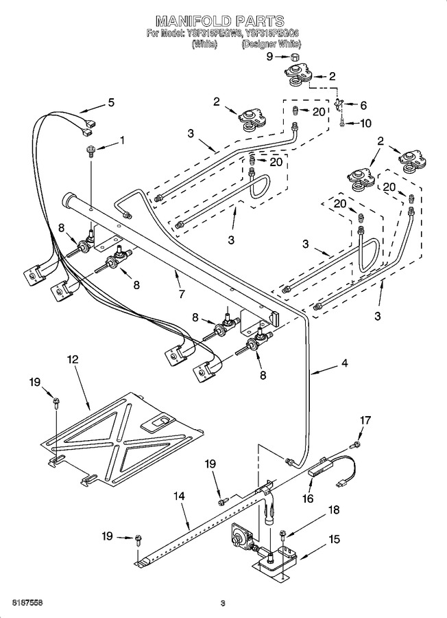 Diagram for YSF315PEGQ6
