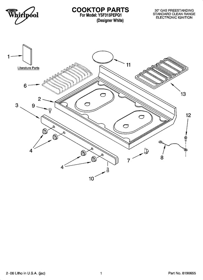 Diagram for YSF315PEPQ1