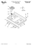 Diagram for 01 - Cooktop Parts