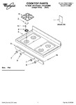Diagram for 01 - Cooktop Parts