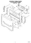 Diagram for 02 - Control Panel Parts