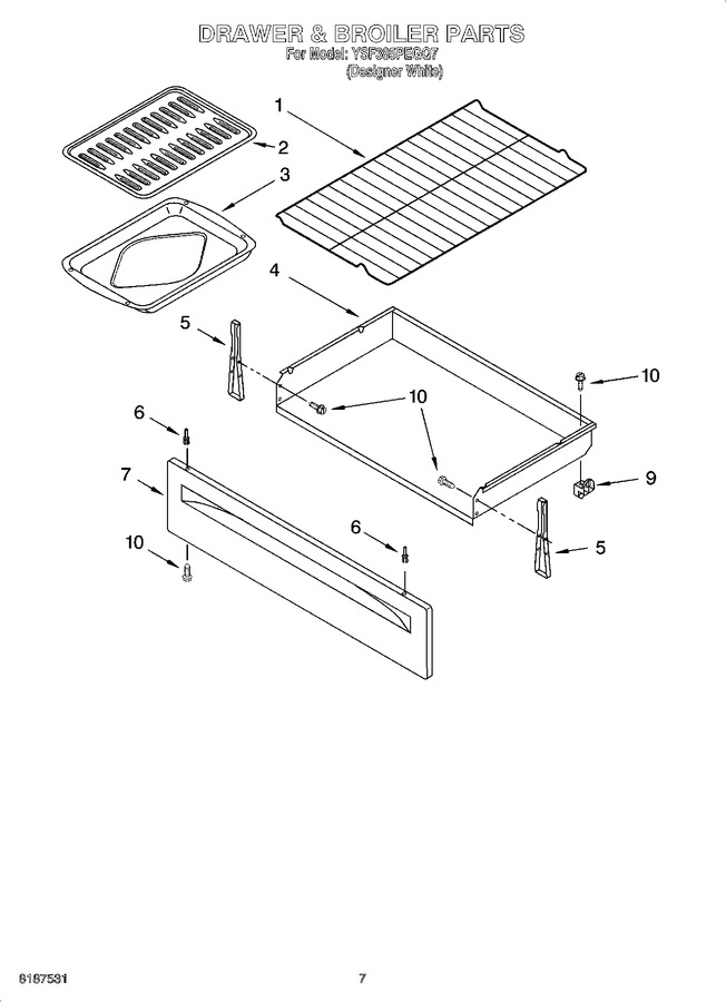 Diagram for YSF385PEGQ7